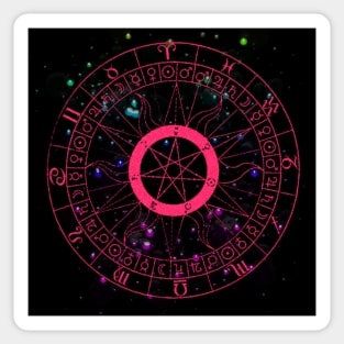 Astrology wheel (II) Sticker